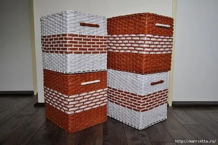 Плетіння з газет