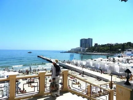 Arcadia Beach - a legnépszerűbb strand Odesszában