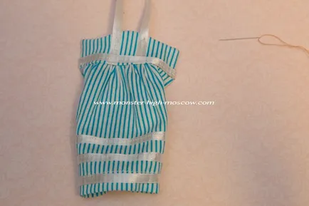 Diy cum să coase sundress pentru păpuși