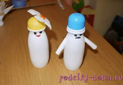 Articole din sticle de plastic, cutie de idei și ateliere