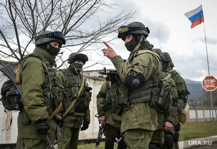 A csata után a határon Ukrajna és Magyarország Krímben működik hadsereg