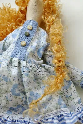 Зачіска для тильди зі штучних кучерів (майстер класи) Зачіска для тильди зі штучних кучерів