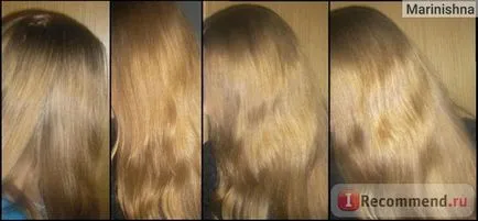 Fűszerek fahéj - „Hair világító fahéj és a méz a festett haj (valójában mosás után) -