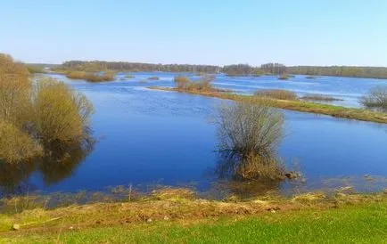 област река на картата