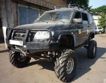 Soiurile body kit aplicabil UAZ Patriot