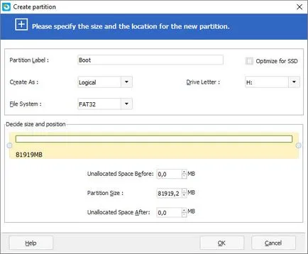 Azt ossza egy szakasz két alkalmazásával EASEUS Partition Master Program