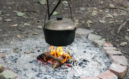 Basma étel recept, hogyan kell főzni a bográcsban, vkazane