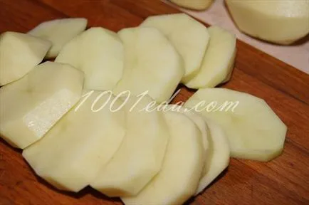 Рецепта за вкусна печени картофи с гъбен сос - топли ястия 1001 храна