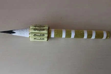 Pen и молив, изработен от бонбони