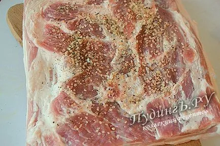 Rulada de bacon - reteta cu fotografii de slănină fierte din rulouri de carne de porc, cum să gătească pe