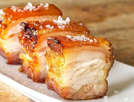 Bacon, coapte în cuptor în bucșa