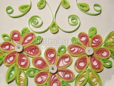 Szív a szeretett „a technika” Quilling 