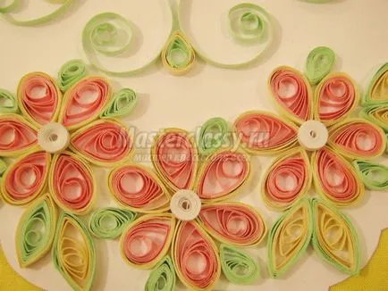 Szív a szeretett „a technika” Quilling 