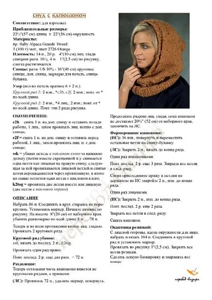 Scarf LICS spițele schema descriere (o selecție), microni video, - 24 de modele