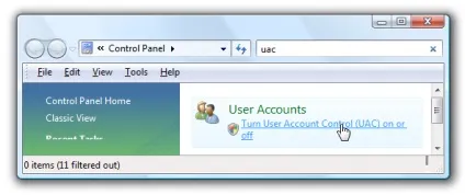Як відключити user account control (uac) в windows 7 або vista (account) Як відключити user account control (uac) в windows 7 або vista