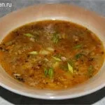 Суп харчо з помідорами і солодким болгарським перцем - рецепт з фото (приготування) Суп харчо з помідорами і солодким болгарським перцем - рецепт з фото