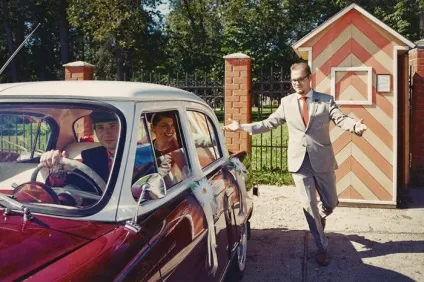 Весільна фотосесія в ретро стилі - весільне (ретро стиль) Весільна фотосесія в ретро стилі - весільне