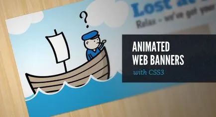 Hozzon létre egy animált banner segítségével css3