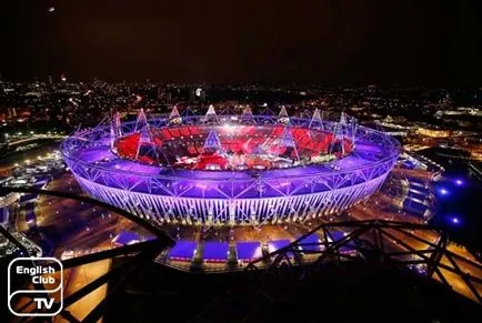 Stadionok London, mint a központ az ország sportesemények