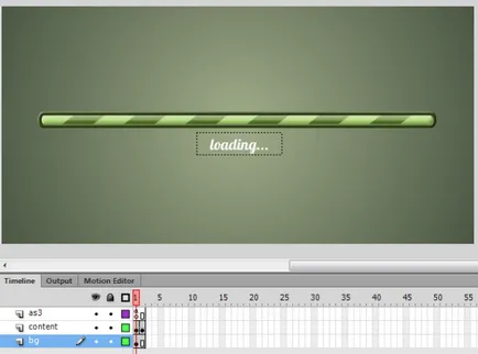 Създаване на предварително зареждане (товарач), за да флаш видео в AS3, флаш анимация и дизайн