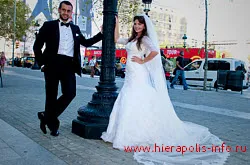 Esküvői Pelin Karhan (Pelin Karahan) fantasztikus esküvői fotók