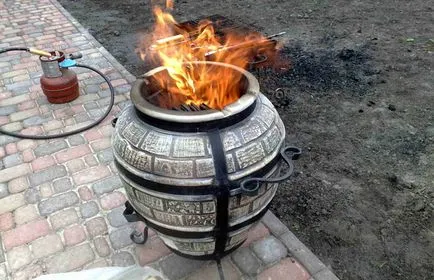 Tandoor с ръцете си - как да направим тухли с ръцете си върху видео даване