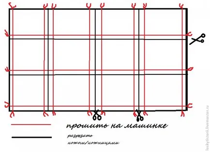 Textil füzér zászlók kezük - Fair Masters - kézzel készített, kézzel készített