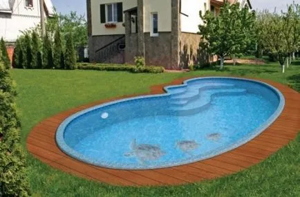 Tehnologie și secretele de piscină de instalare din fibră de sticlă mâinile proprii