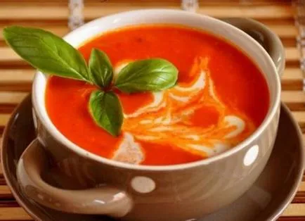Tomate rețete supa piure