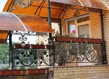 Decorarea prispa într-o casă privată (35 poze)