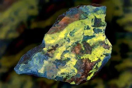 Уранова руда - депозити на уранова руда - България полезни ресурси