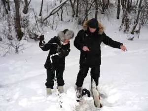 Válassza ki az téli halászathoz