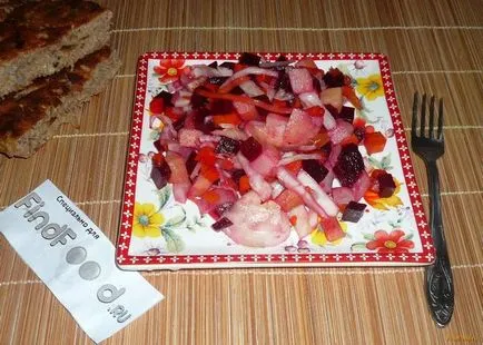 Salata de legume prăjite reteta cu o fotografie