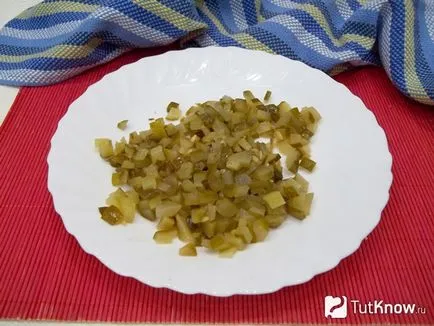 Vinaigrette saláta sült zöldségekkel