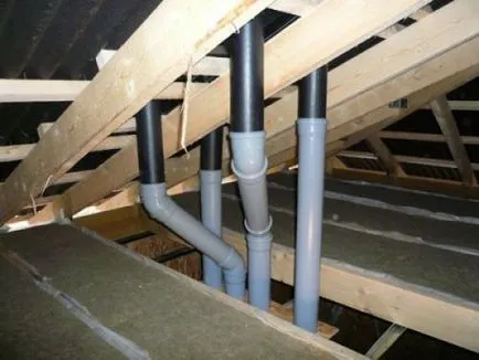 Вентилационните тръби на технологията за монтаж на покрива, подобряване на ефективността на всички тръби