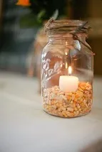 Весільний handmade осінні свічники (handmade) Весільний handmade осінні свічники