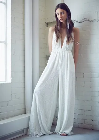 Весільний стиль 30 комбінезонів для наречених (наречених) Весільний стиль 30 комбінезонів для наречених