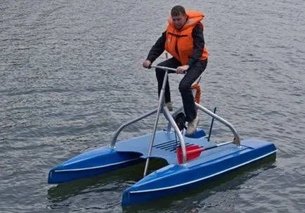 Водний велосипед як зробити самостійно