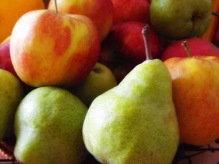 Ябълки и круши какво и как да се хранят