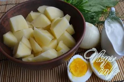 Zöld leves sóska és a tojás két receptet fotókkal