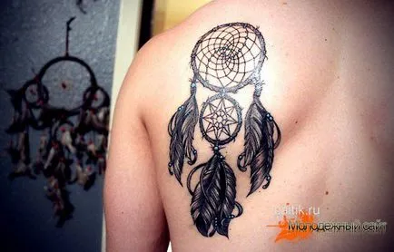 Înțeles tatuaj Dreamcatcher (14 fotografie tatuaj)