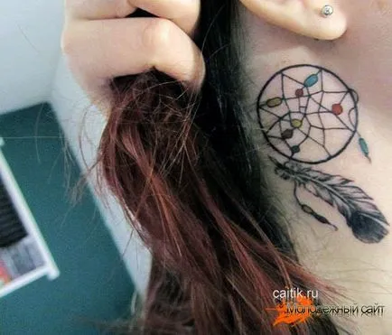 Înțeles tatuaj Dreamcatcher (14 fotografie tatuaj)