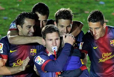 16 Date despre Lionel Messi la cariera deceniu de un copil în „Barcelona“ sportul de fotbal