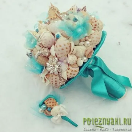 20 идеи за сватбени букети по плажен стил poleznyaki