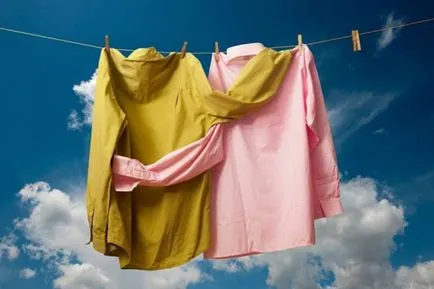 5. A természetes, hogy megőrizze a színét a ruhák mosás után
