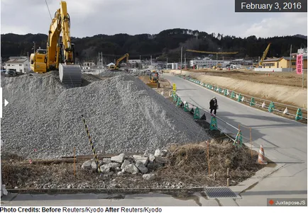 5 év után a nukleáris katasztrófa Japánban megnézi Fukushima űrből (fénykép, videó)