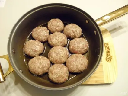 Тефтелі (класичний рецепт) - покроковий рецепт з фото на