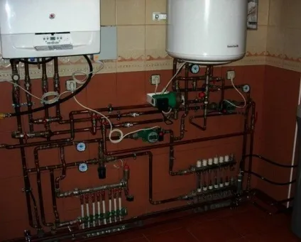 Схема підключення бойлера непрямого нагріву (до газового, одноконтурного і двоконтурного котлу, з (схема) Схема підключення бойлера непрямого нагріву (до газового, одноконтурного і двоконтурного котлу, з