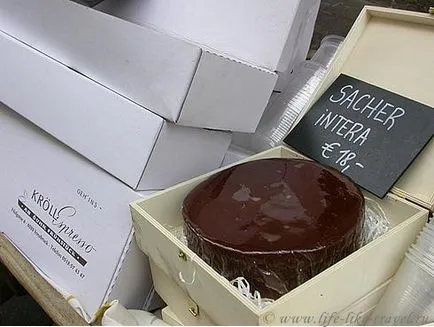 poveste austriacă despre tort „Sacher» ( «Sachertorte») - Viața ca o călătorie