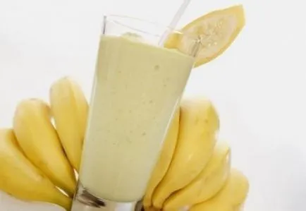 Banán juice - házi receptek lépésről lépésre fotók!